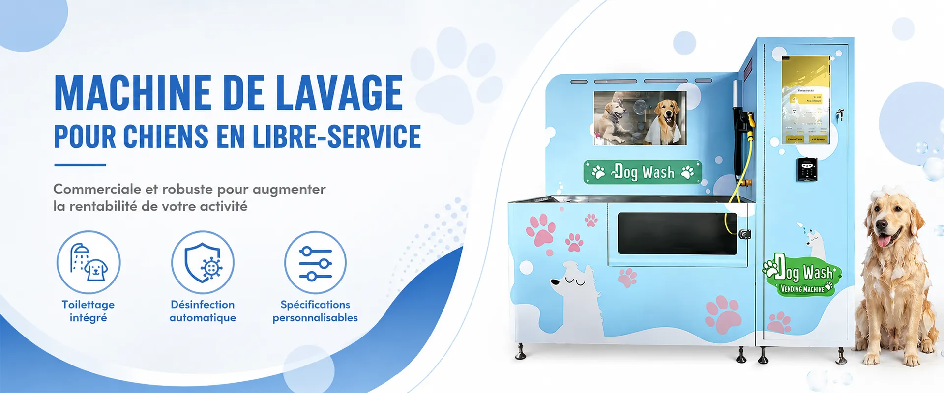 Machine à laver pour animaux