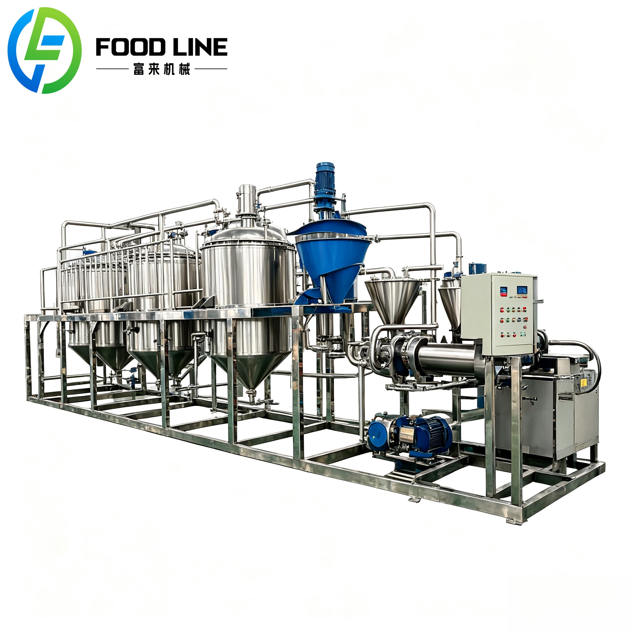 Edible Oil Pressing & Refining Lines