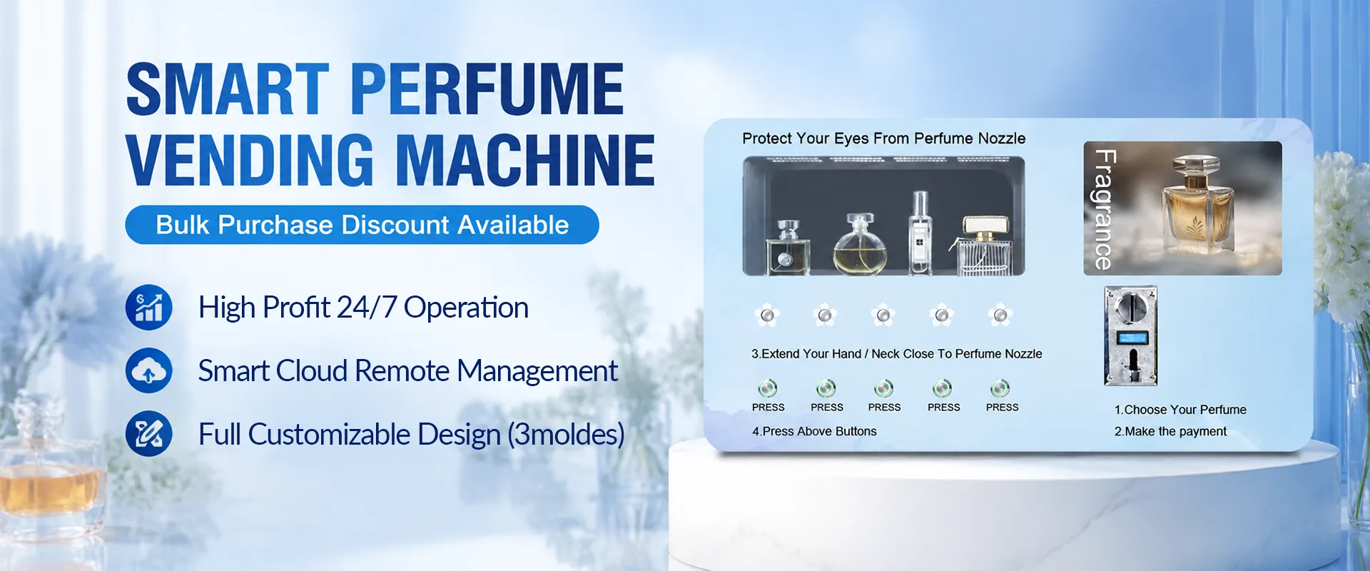 Perfume Vending Machines