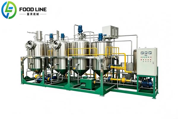 Edible Oil Pressing & Refining Lines 